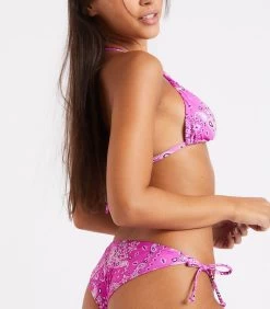 Banana Moon Roze Bikinibroekje Met Bandanaprint Lina Benita