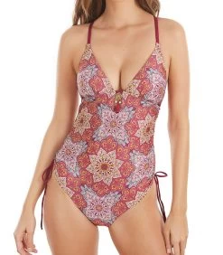 1-delig Driehoekig Zwempak Met Meerdere Standen Mandala