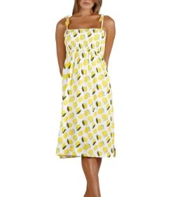Zomerjurk Met Bandjes Lemons